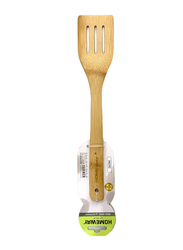 Fine Feather Homeway Bamboo Slotted Turner, Beige