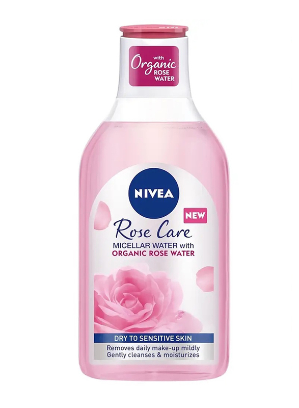 Nivea Face Micellar Rose Water Mono-phase Make-up Remover, 400ml