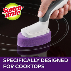 Scotch Brite Glass Cooktop Wand with 1 Wand + 2 Refill, Set