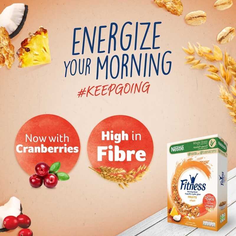 Nestle Fitness Fruits Breakfast Cereal - 375g