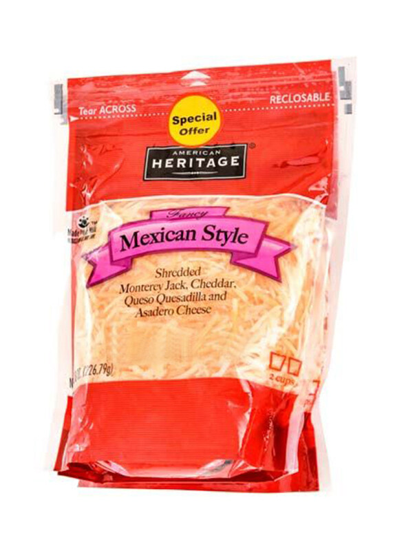 

American Heritage Shredded Cheese Fancy Mexican, 2 x 227g