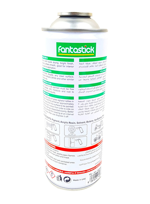 Fantastick Spray Paint Acrylic, 400ml, White