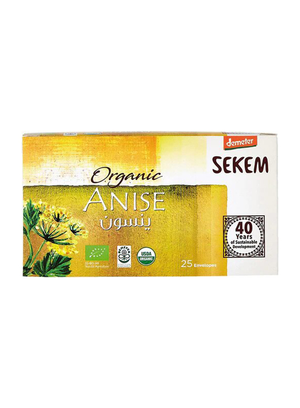 Sekem Organic Anise Tea, 25 Pieces, 50g