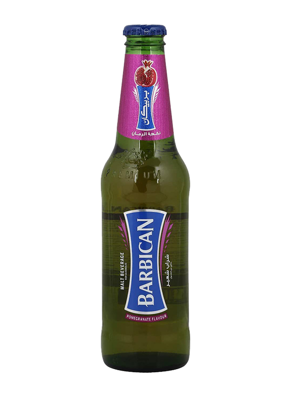 Barbican Pomegranate Flavour Non Alcoholic Malt Drink, 24 x 330ml