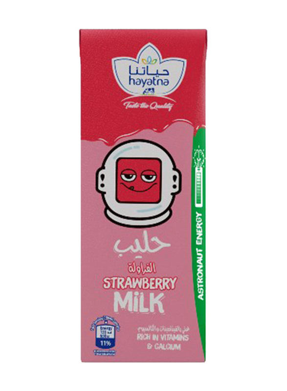Hayatna Uht Strawberry Milk, 180ml