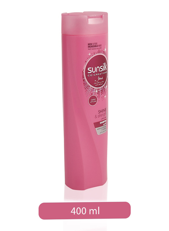 Sunsilk Shine & Strength Hair Shampoo for All Hair Types, 400ml