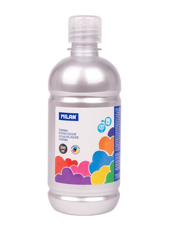 

Milan Poster Paint, 500ml, Silver