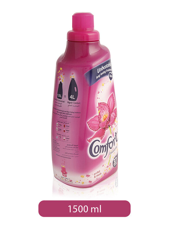 

Comfort Concentrated Fabric Softener Orchid & Musk, 1.5 Liter