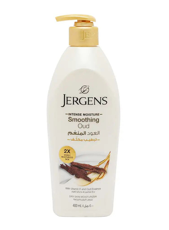 Jergens Smoothing Oud Dry Skin Moisturizer, 400ml