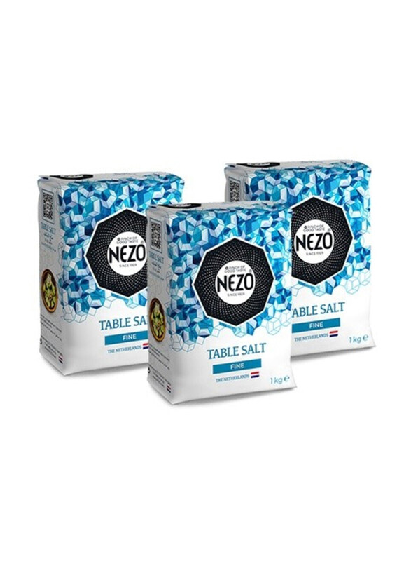 

Nezo Refined Salt Blue, 3 x 1 Kg