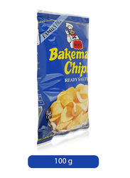 Bakeman's Ready Salted Flavor Potato Chips, 100g