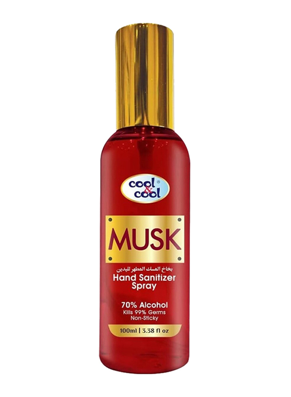 Cool & Cool Musk Hand Sanitizer Spray, 100ml