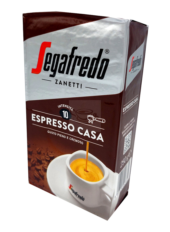 Segafredo Espresso Casa Ground Coffee, 250g