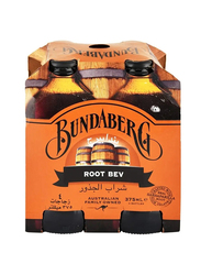 Bundaberg Root Bev Brewed Drink - 4 x 375ml