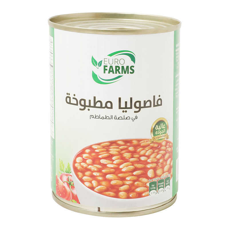 Euro Farms Baked Beans in Tomato Sauce, 400g