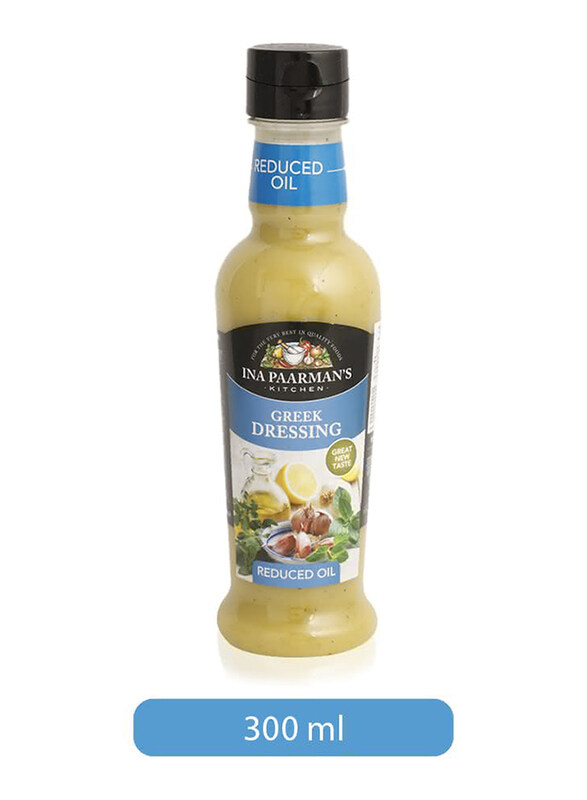 

Ina Paarman's Low Fat Reduced Oil Greek Salad Dressing, 300ml