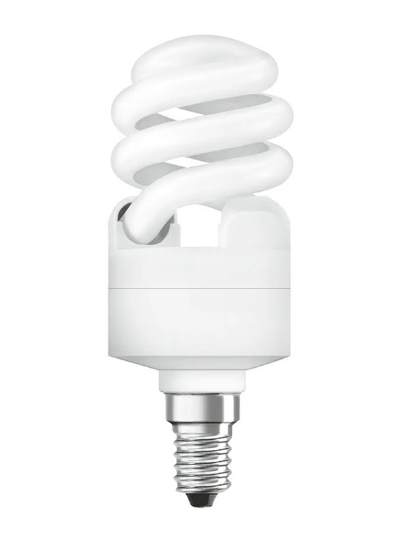 Osram 12W Dulux Mini Twist Energy Saver Bulb, White