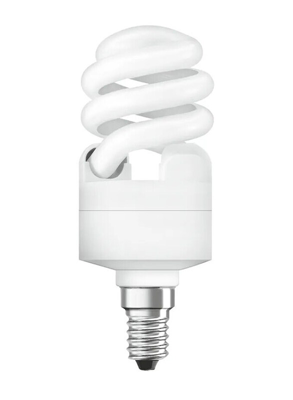 

Osram 12W Dulux Mini Twist Energy Saver Bulb, White