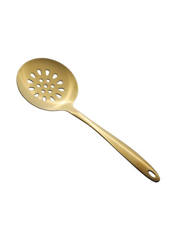 

Vague 27cm Stainless Steel Skimmer, Gold