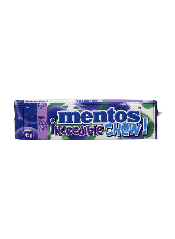Mentos Grape Incredible Chew, 45g