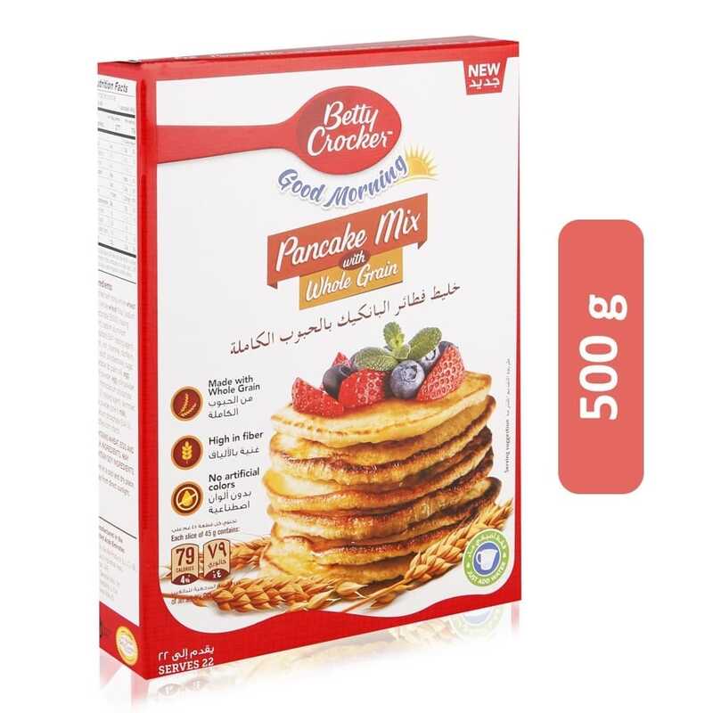 Betty Crocker Whole Grain Pancake Mix - 500 g