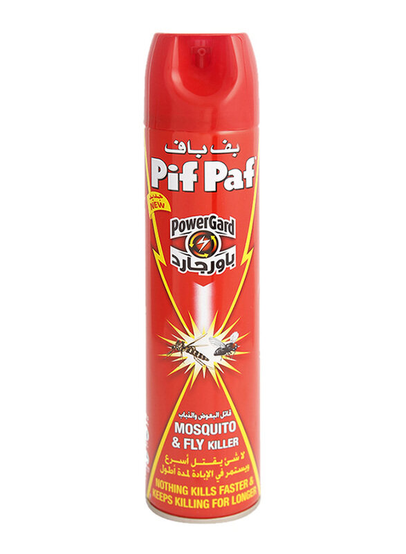 

Pif Paf PowerGard Mosquito and Fly Killer, 1 Piece, 400ml