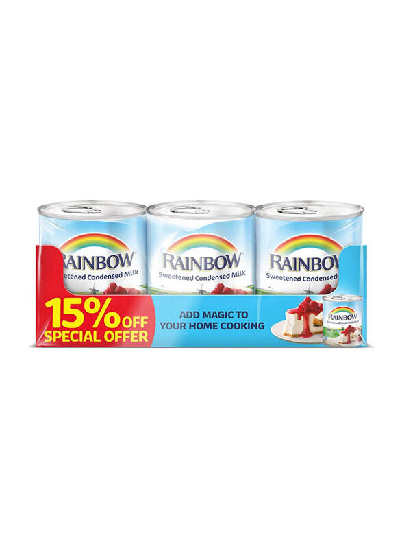 

Rainbow Sweetened Condensed Milk - 3 x 397g