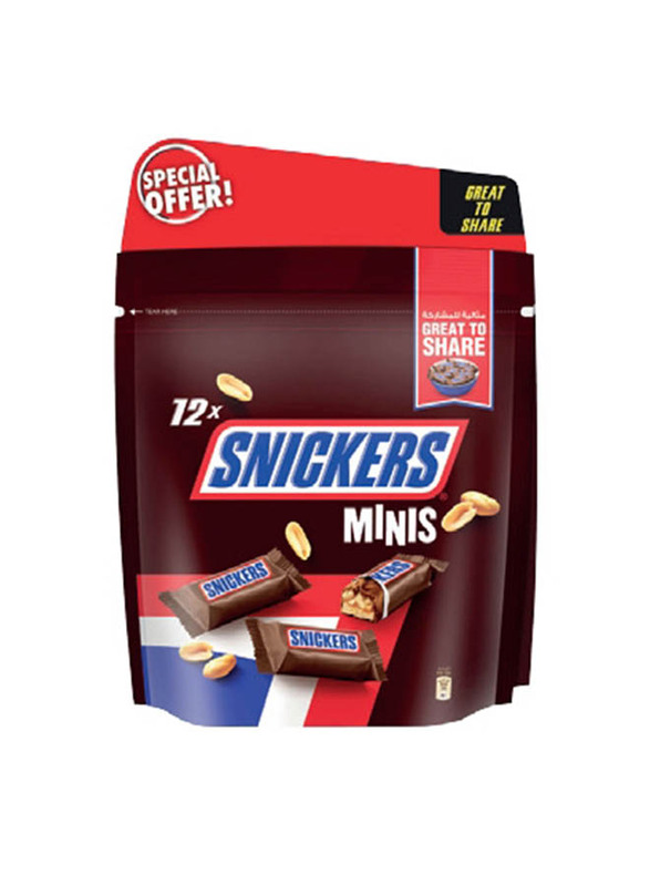 Snickers Minis Chocolate, 2 x 180g