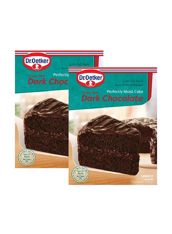 

Dr Oetker B&D Dark Choco Cake Mix, 2 x 500g