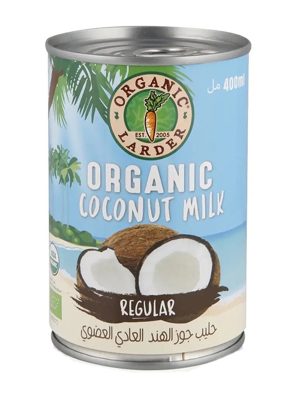 Organic Larder Regular Coconut Milk - 400 ml