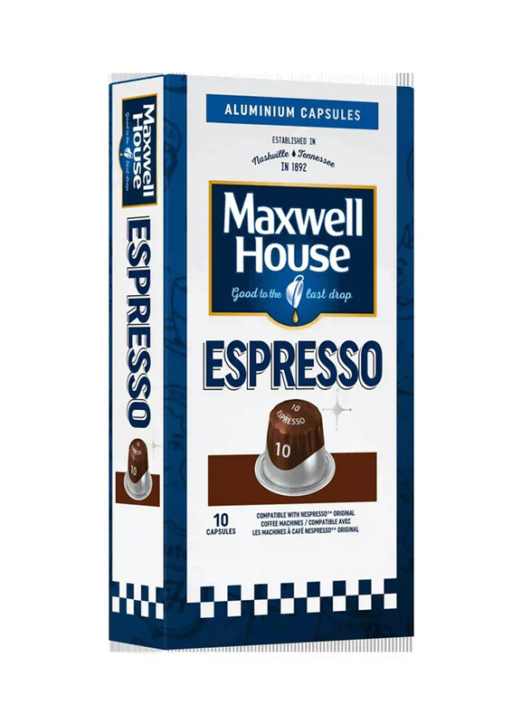 

Maxwell House Capsules Espresso, 10 x 5.2g