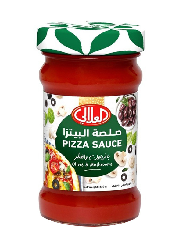 Al Alali Olives & Mushrooms Pizza Sauce, 320g