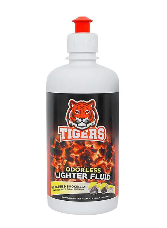 

Union Tigers Odorless Lighter Fluid, 473ml, Multicolour