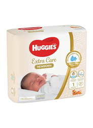 Huggies Newborn Disposable Baby Diapers - 0-5 Kg, Size 1, 21 Counts