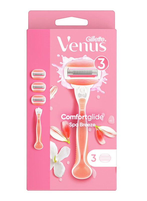 

Gillette Venus Comfortglide Spa Breeze H +3 Blade Combo Pack, 4-Piece