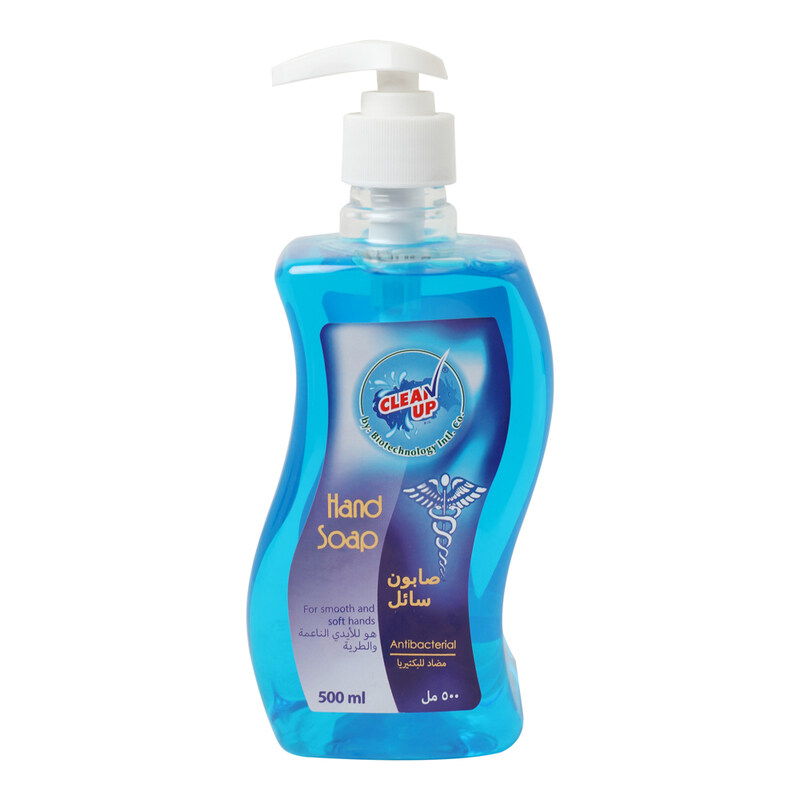 

Clean Up Liquid Antibacterial Hand Wash Soap, 500ml
