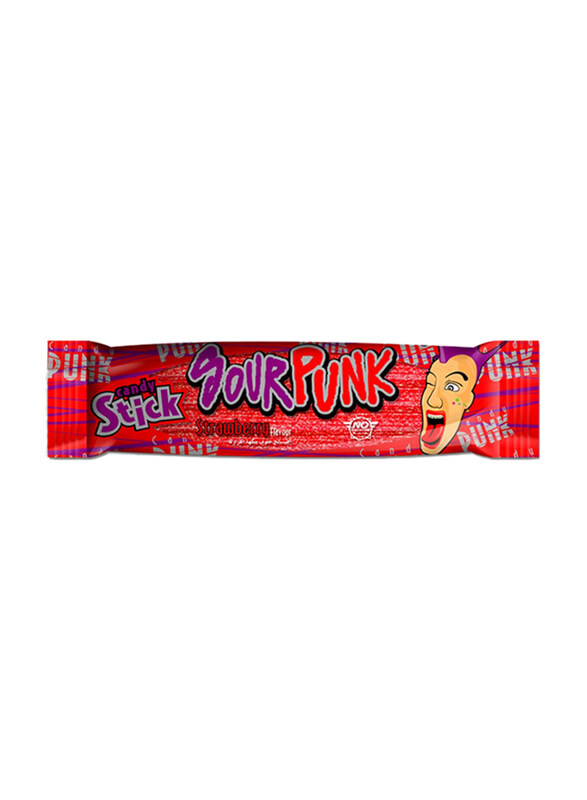 

Sour Punk Strawberry Candy Sticks, 50g