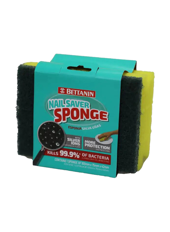 Bettanin Scour Sponge with Grip, One Size