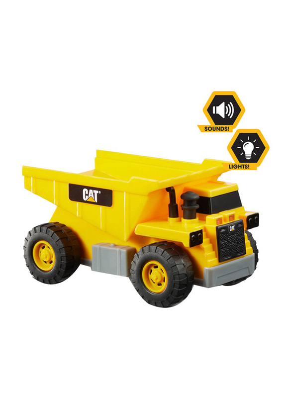 Cat Power Mini Crew Lights & Sounds Dump Truck, Ages 3+