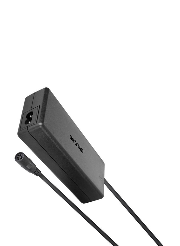 Astrum Universal Laptop Charger Adapter, 90W, CU090, Black