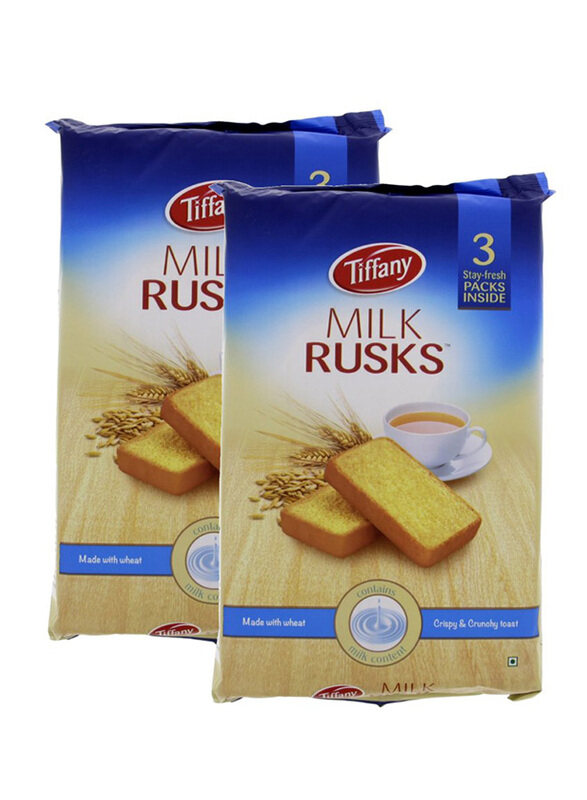 

Tiffany Rusk Milk - 2 x 335 g