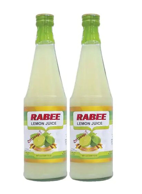 Rabee Lemon Juice, 2 Pack