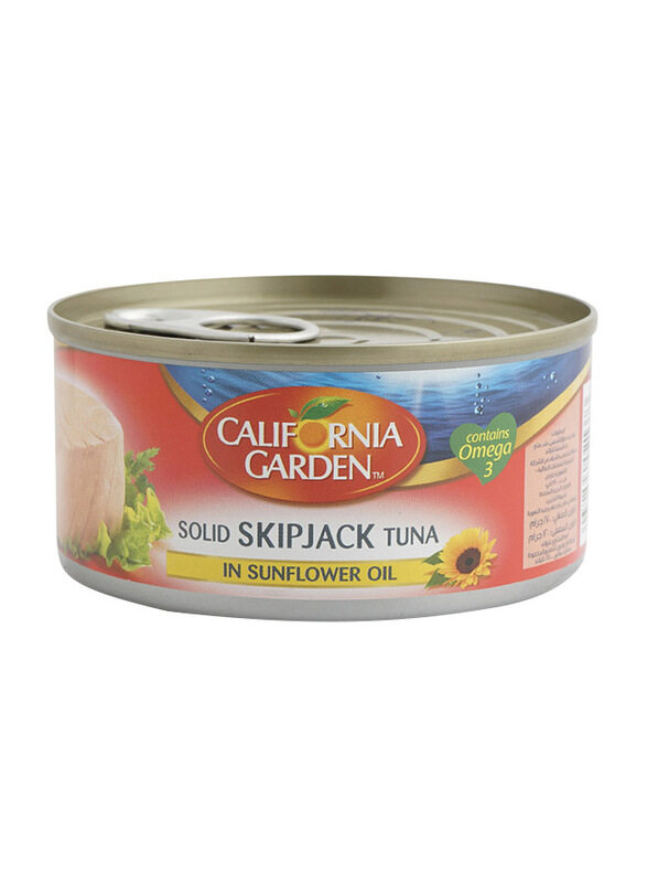 

California Garden Canned Skipjack Tuna Solid in Sunflower Oil, 170g