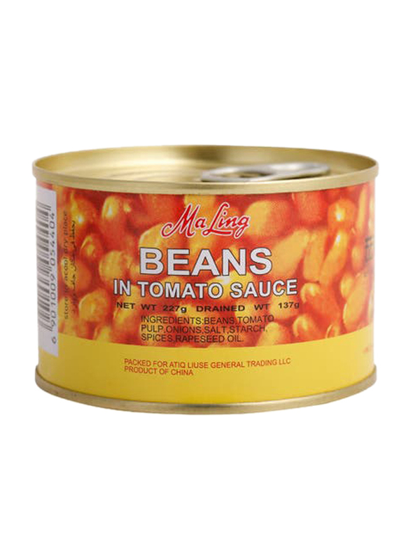 Ma Ling Beans Tomato Sauce, 227g