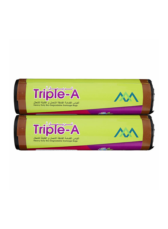

Triple-A Garbage Bag, 110x130cm, 2 Pieces