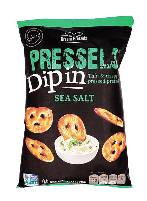 

Dream Pretzels Pressels Dip-In Sea Salt, 200g