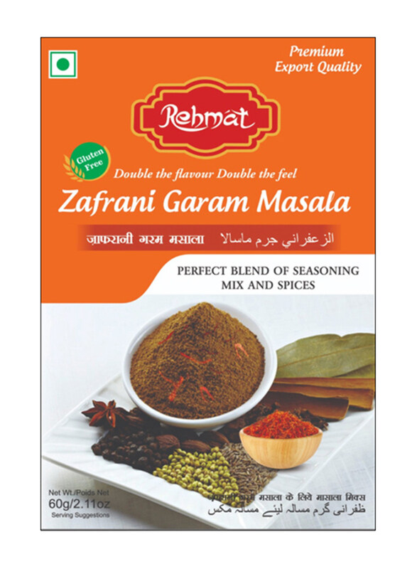 Rehmat Zafrani Garam Masala Seasoning Mix, 60g