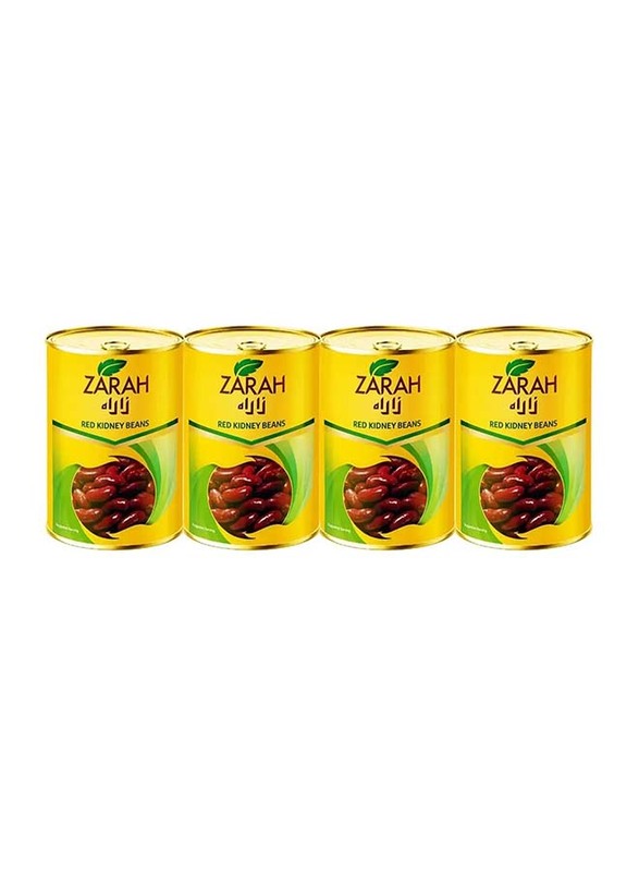 Zarah Canned Red Kidney Beans - 4 x 400 g