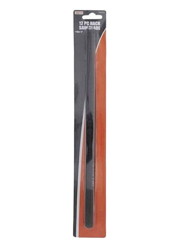 

Mega 12-Piece Hacksaw Blade Set, 242302, Black