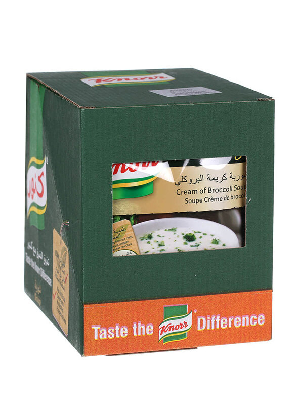 

Knorr Cream Of Broccoli Soup, 12 x 72g